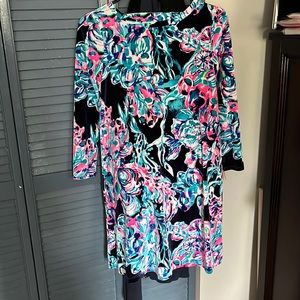 Lilly Pulitzer velour long sleeve with sash!